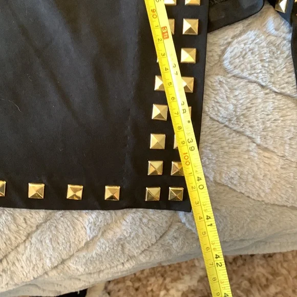 Michael Kors asymmetrical black and gold dress - Picture 7 of 8